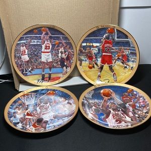 Michael Jordon 4 set plate Lot!